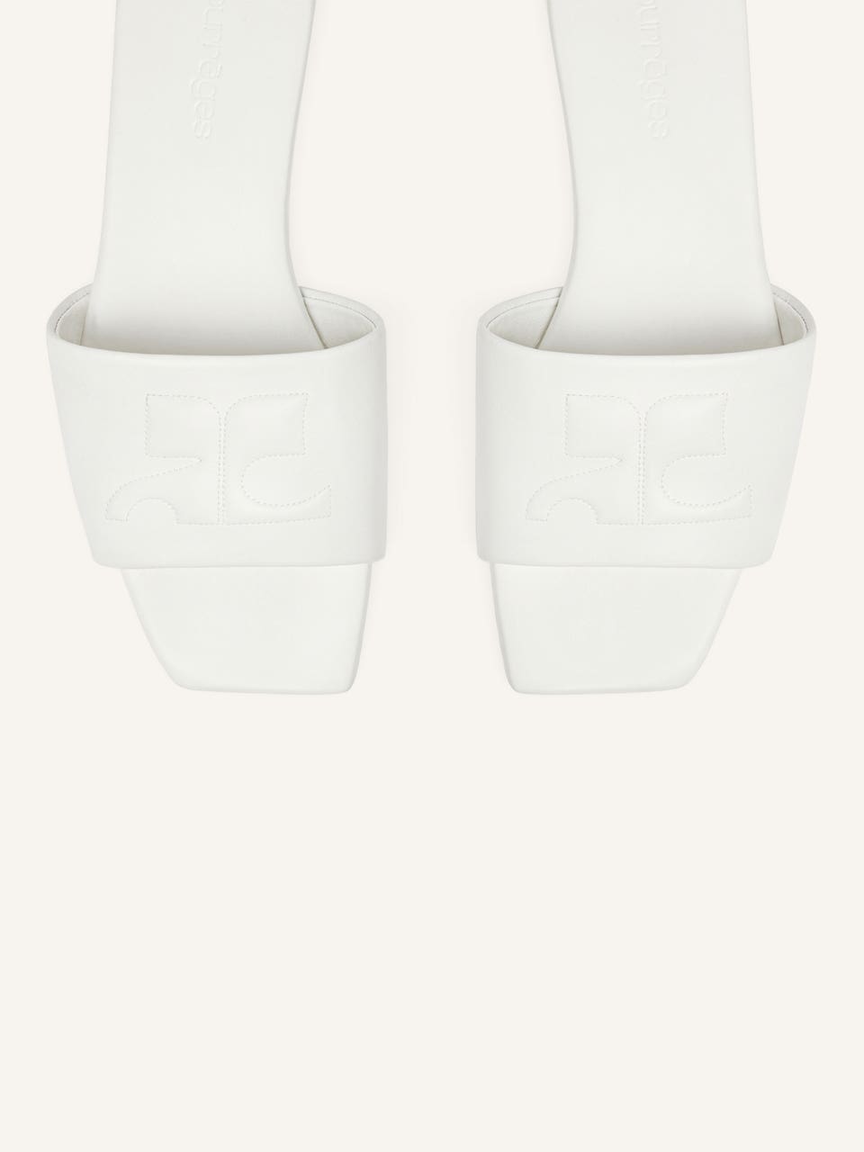 Courrèges MULES SHADOW EN CUIR