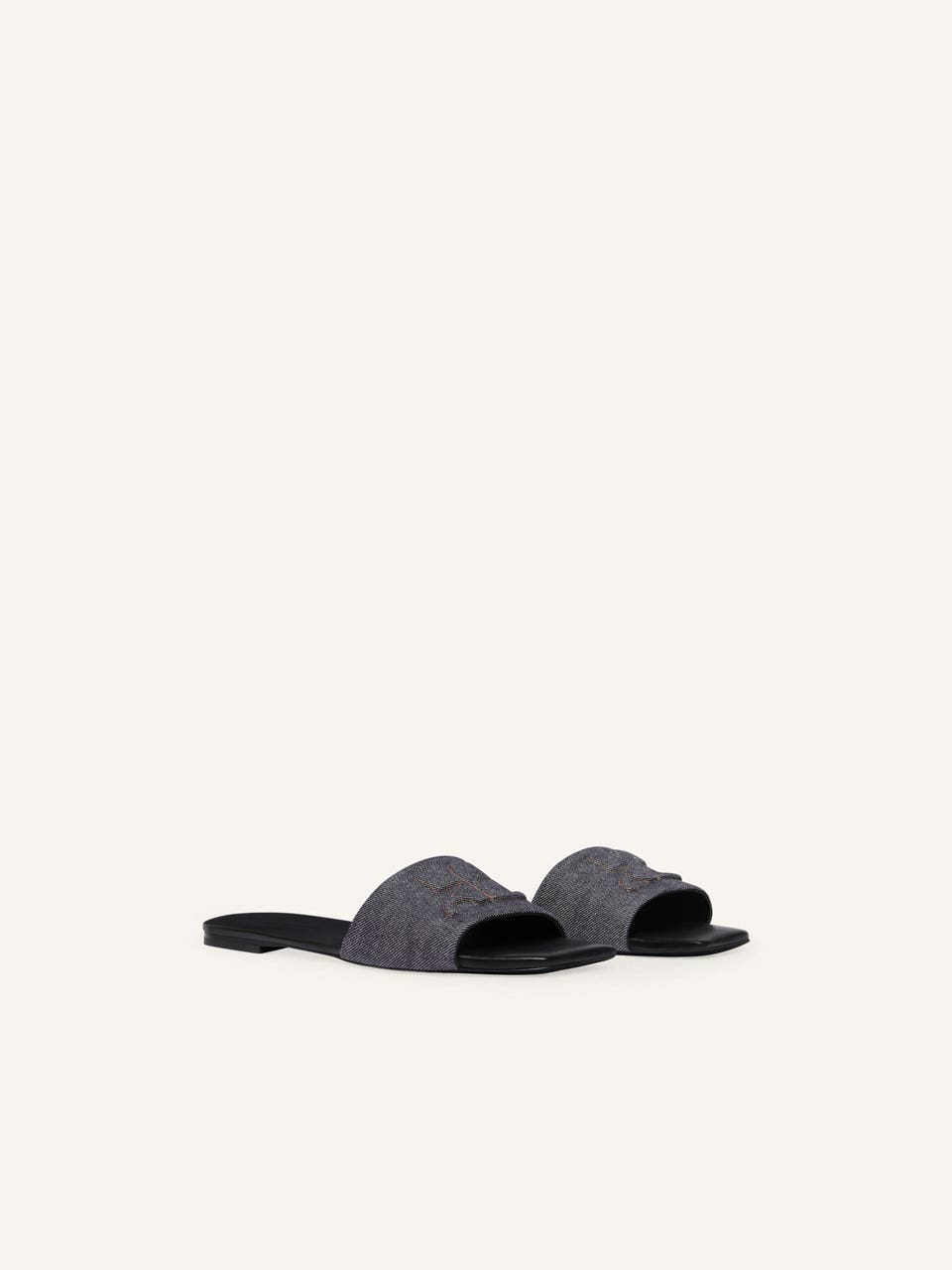 Courrèges MULES SHADOW EN DENIM