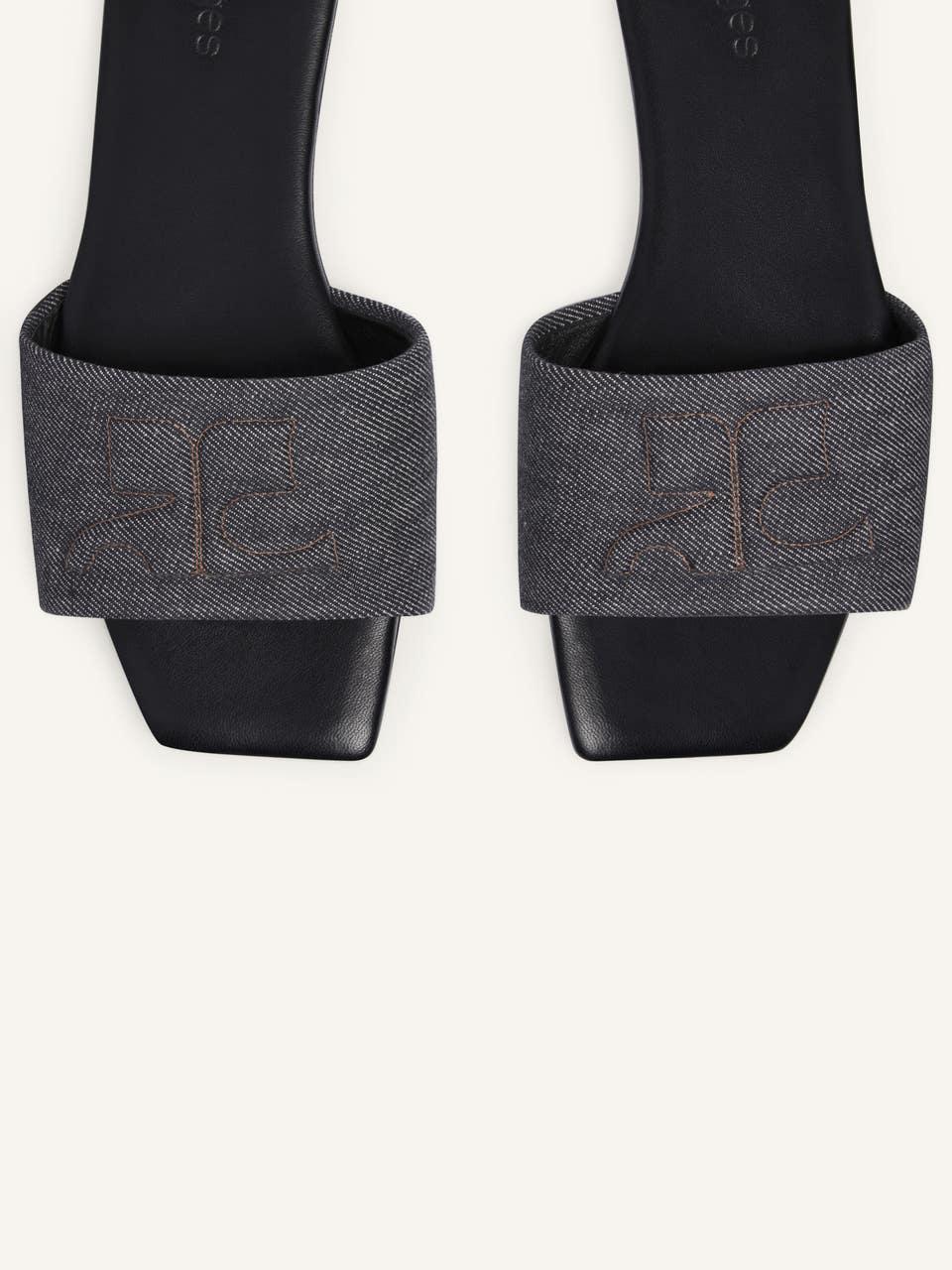 Courrèges MULES SHADOW EN DENIM
