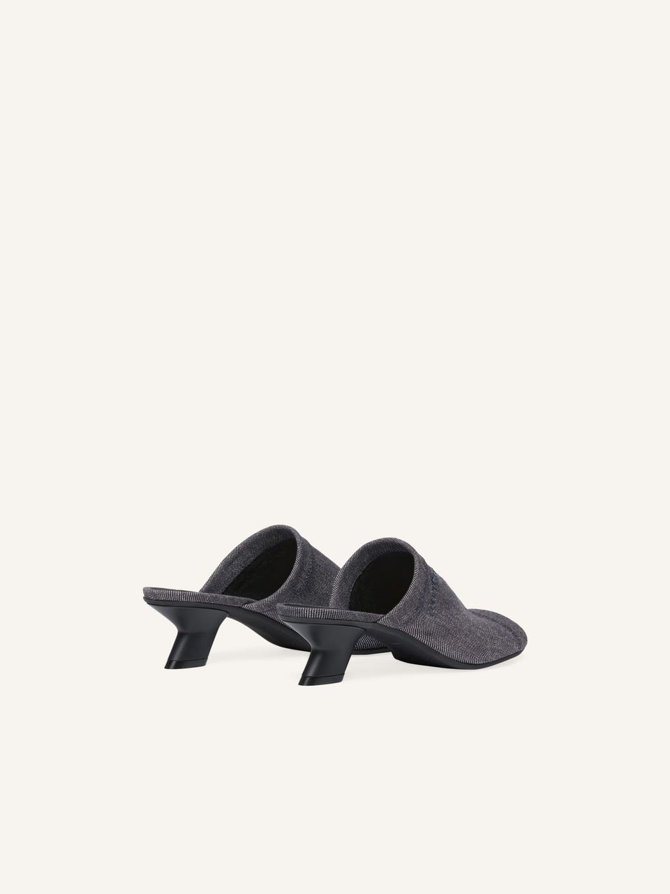 Courrèges MULES WET À TALON EN DENIM