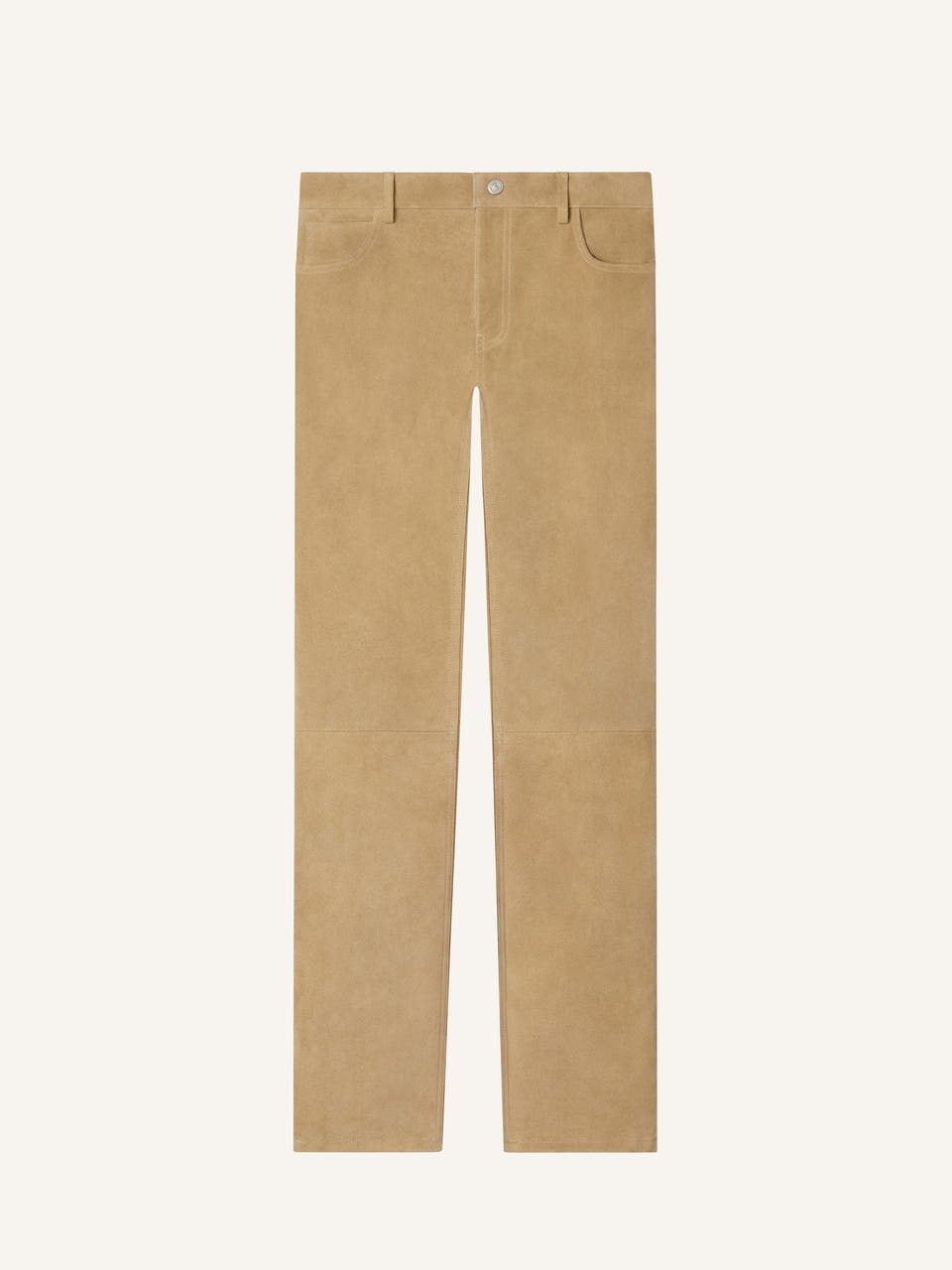 courrèges PANTALON 5 POCHES EN SUÈDE