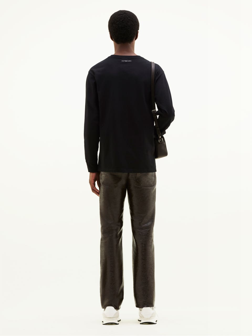 Courrèges PANTALON 5 POCHES EN VINYLE