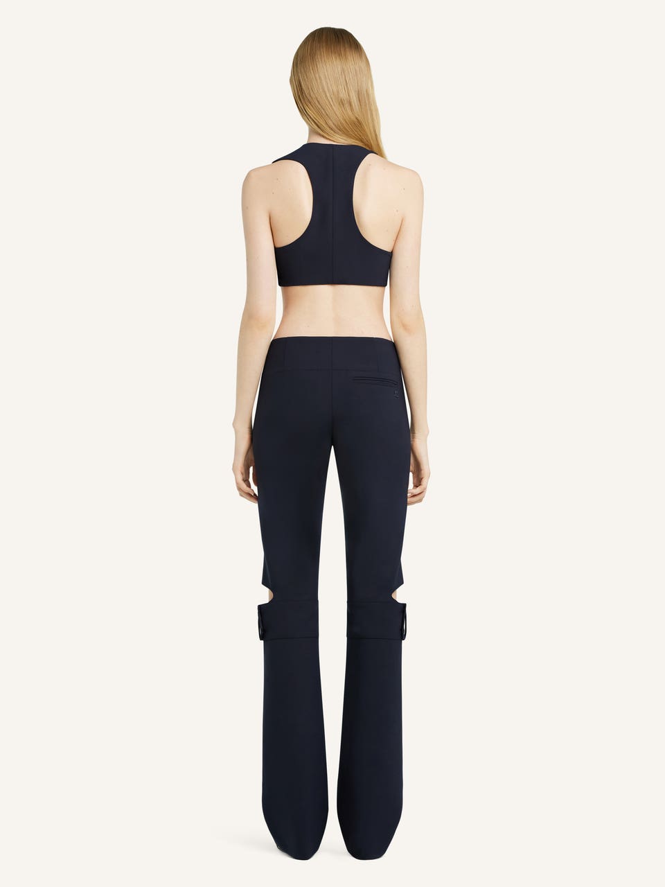 Courrèges PANTALON À BOUCLES