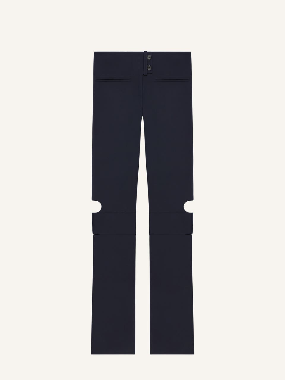 courrèges PANTALON À BOUCLES