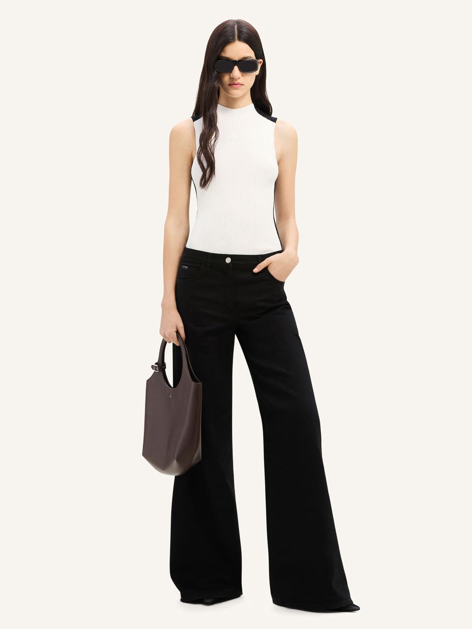 Courrèges PANTALON BAGGY HAMMER EN DENIM