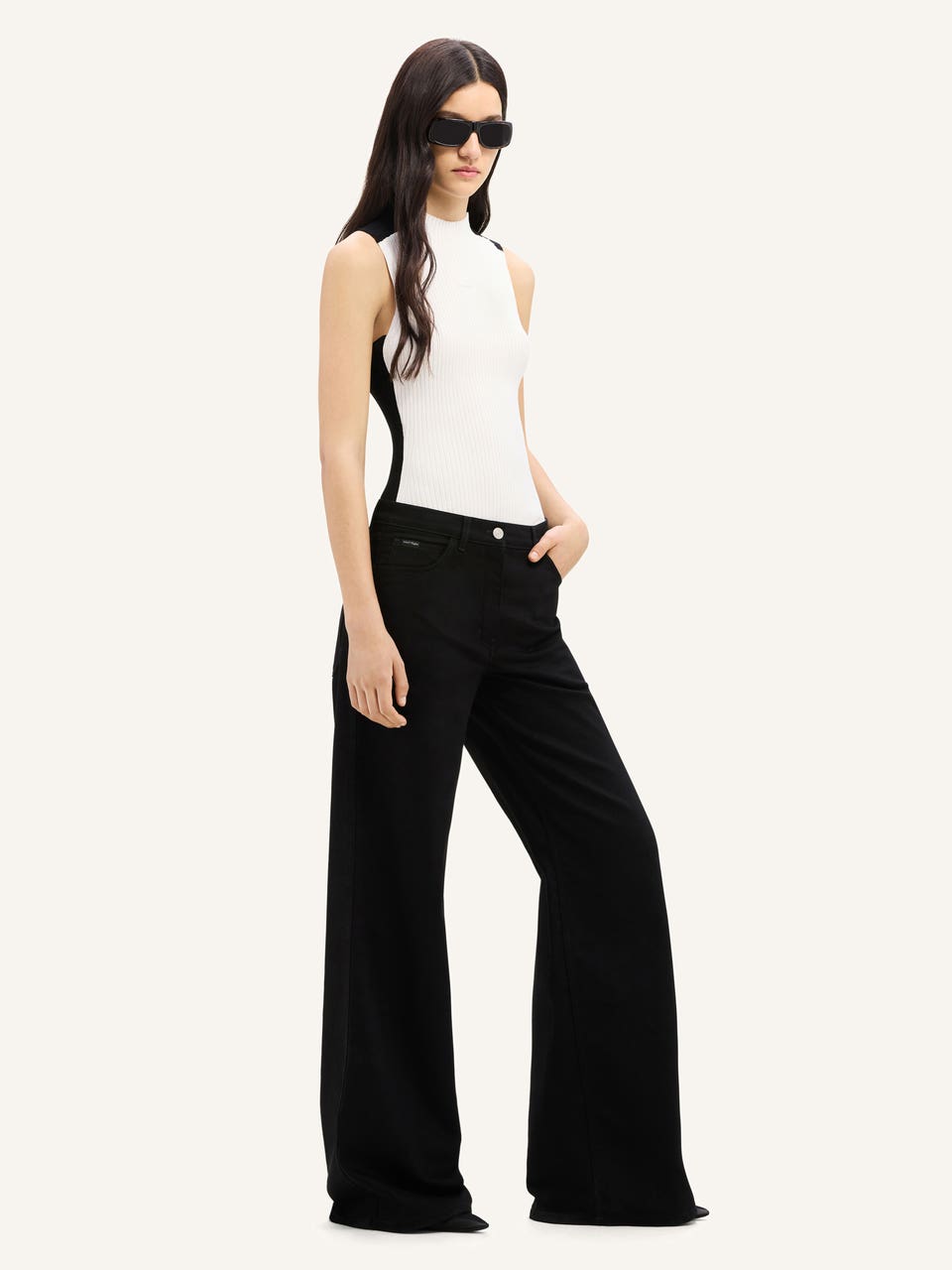 Courrèges PANTALON BAGGY HAMMER EN DENIM