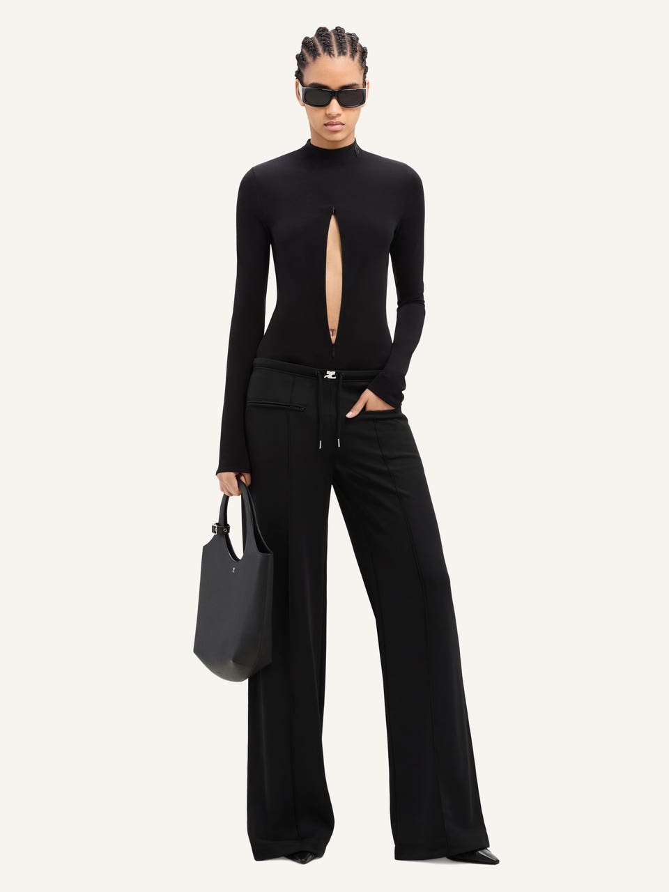 Courrèges PANTALON BAGGY TRACKSUIT