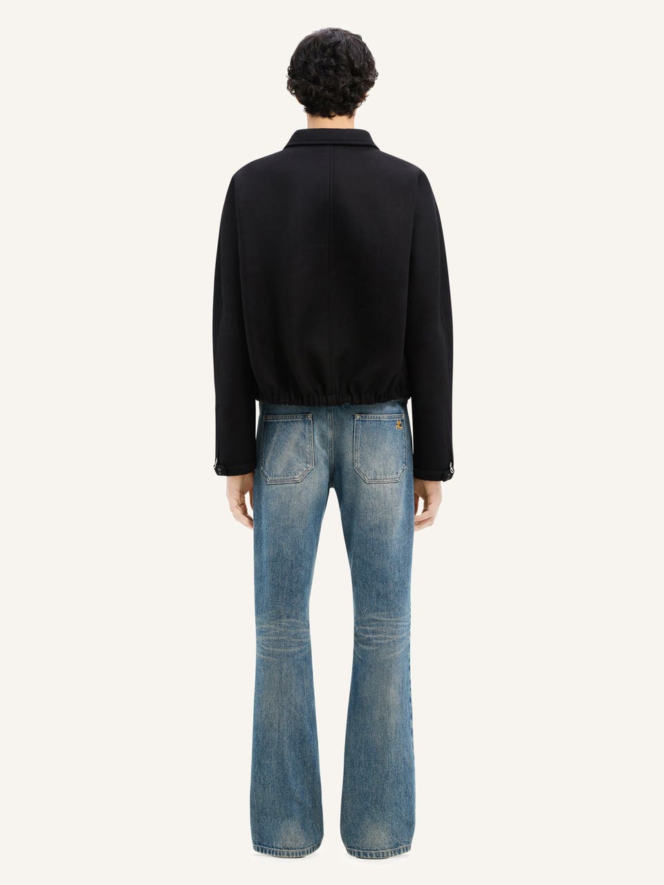 Courrèges PANTALON BOOTCUT 5 POCHES EN DENIM