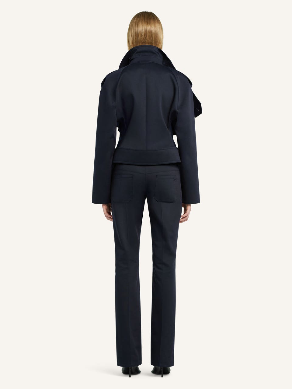 Courrèges PANTALON BOOTCUT CEINTURÉ