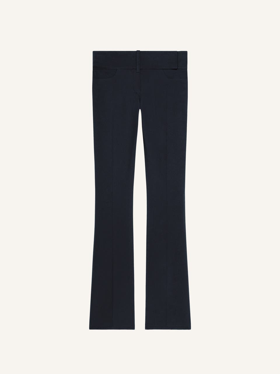 courrèges PANTALON BOOTCUT CEINTURÉ