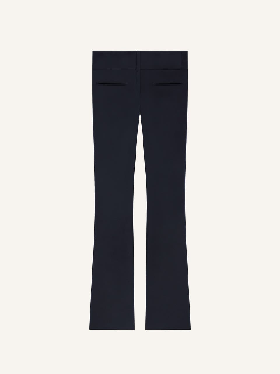 courrèges PANTALON BOOTCUT CEINTURÉ