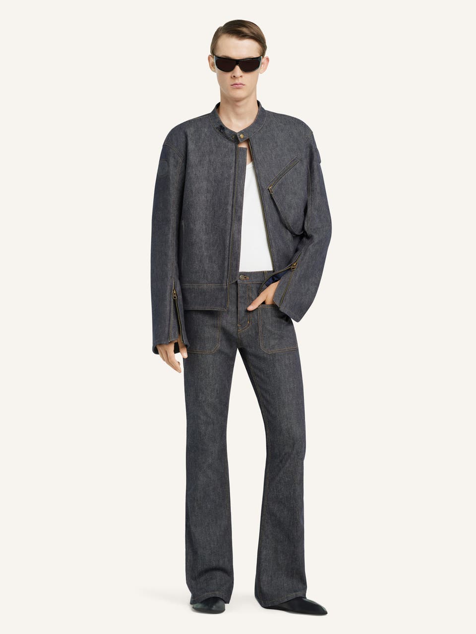 Courrèges PANTALON BOOTCUT EN DENIM