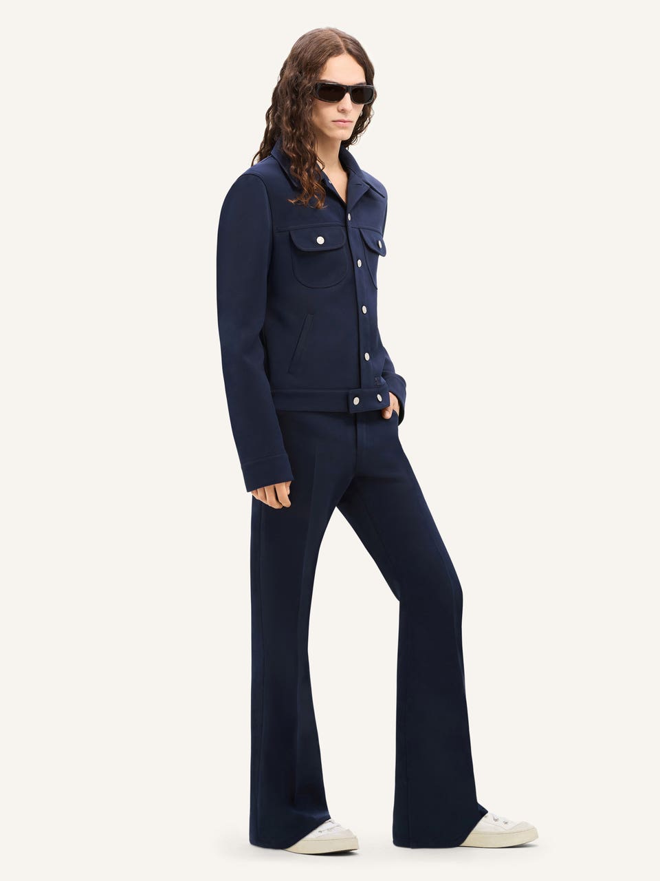 Courrèges PANTALON BOOTCUT SIGNATURE 70'S