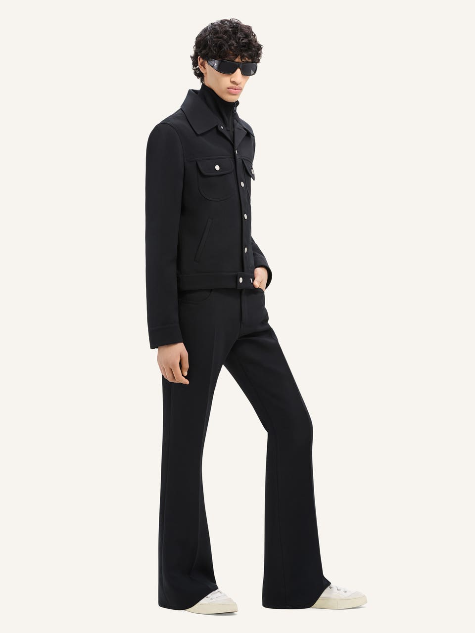 Courrèges PANTALON BOOTCUT SIGNATURE 70'S