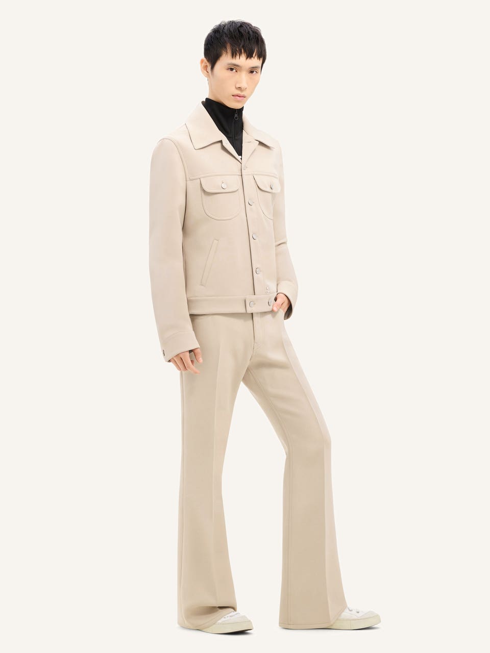 Courrèges PANTALON BOOTCUT SIGNATURE 70'S