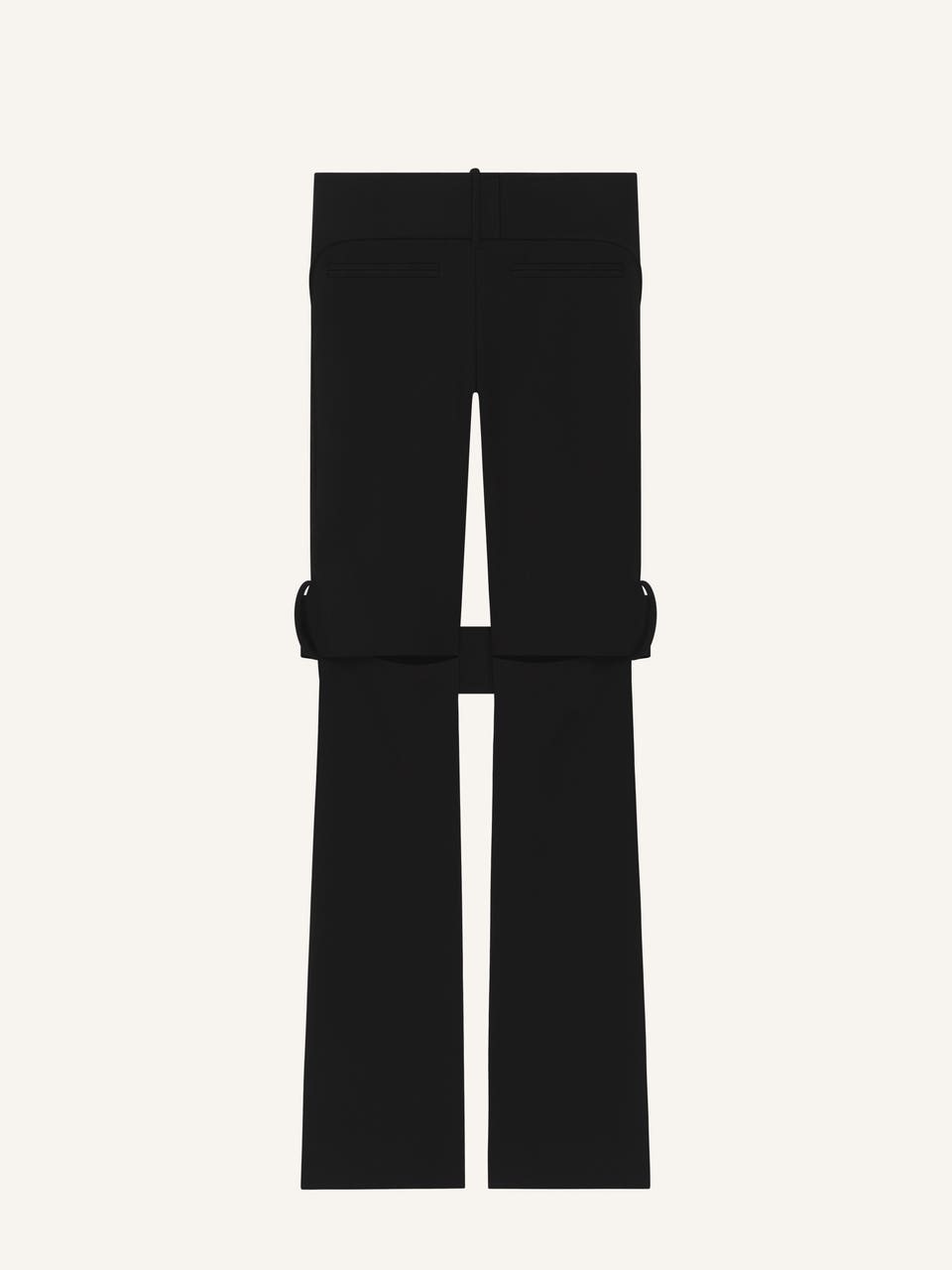 courrèges PANTALON BOOTCUT STRAP