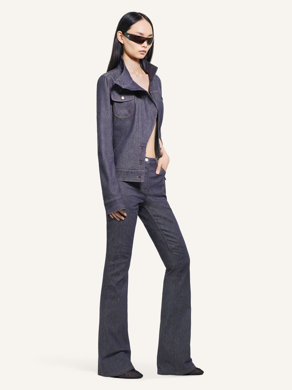Courrèges PANTALON DENIM BOOTCUT