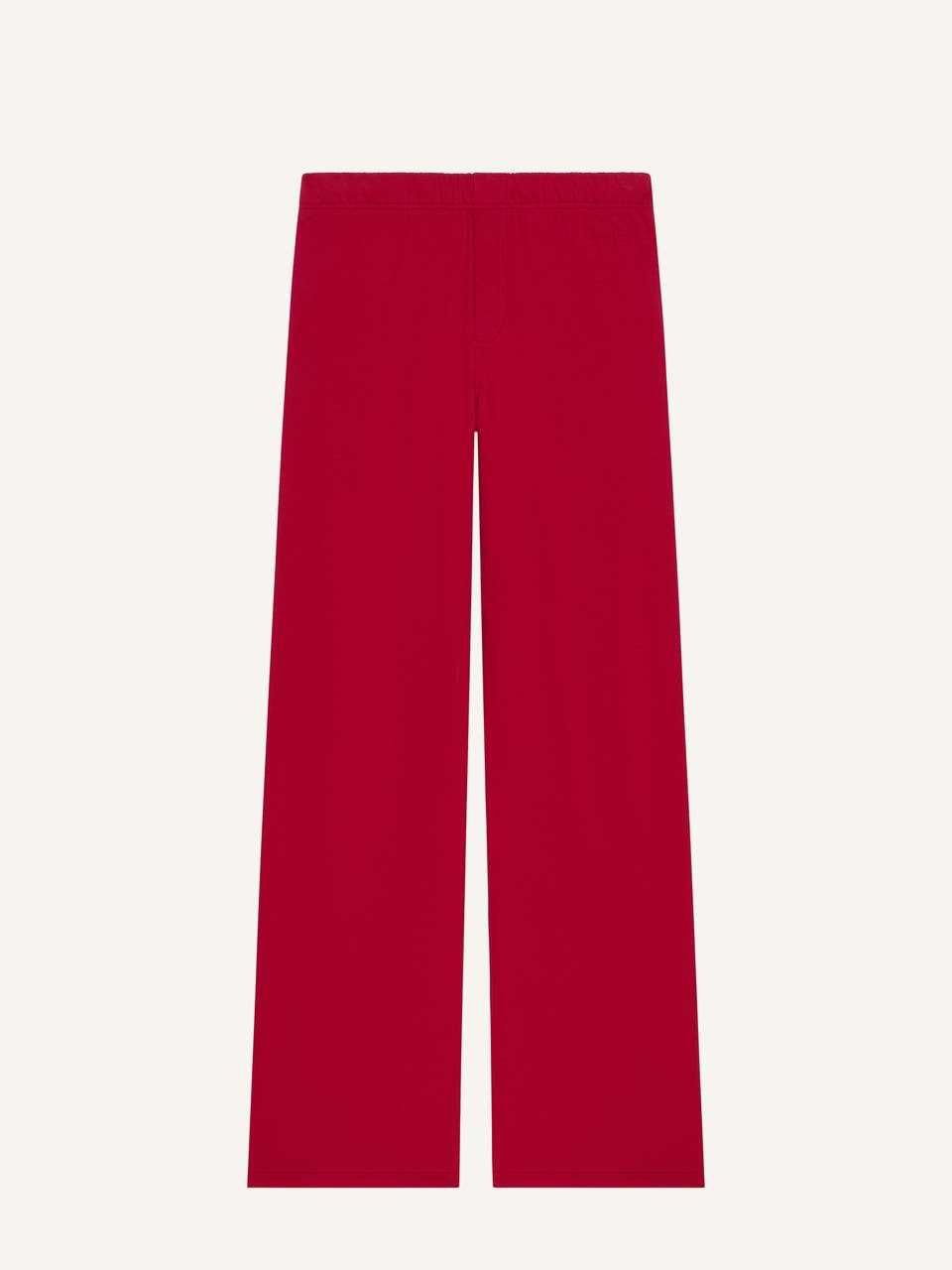 courrèges PANTALON EN MOLLETON BRODÉ