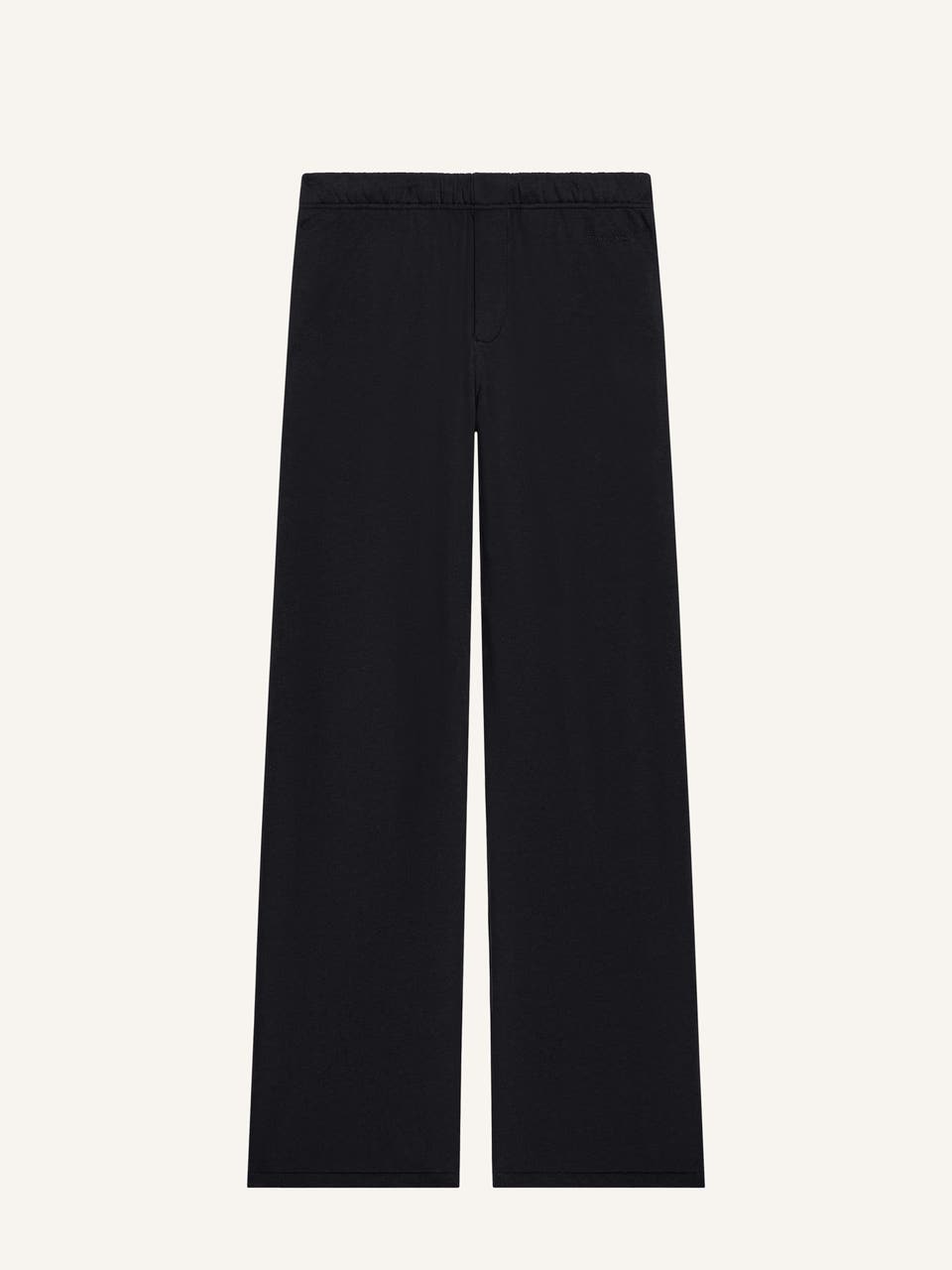courrèges PANTALON EN MOLLETON BRODÉ