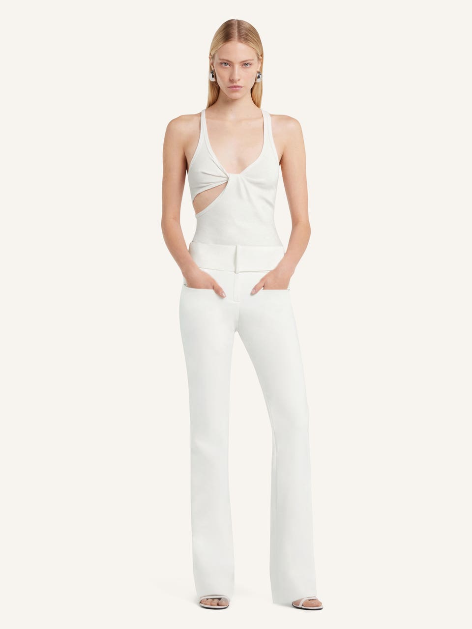Courrèges PANTALON HÉRITAGE CEINTURÉ