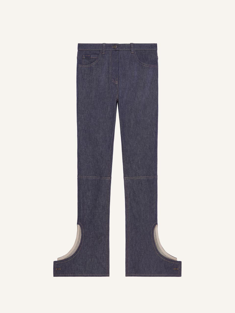 courrèges PANTALON INVERSÉ EN DENIM