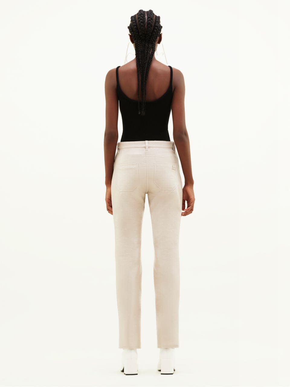 Courrèges PANTALON RÉÉDITION 5 POCHES EN VINYLE