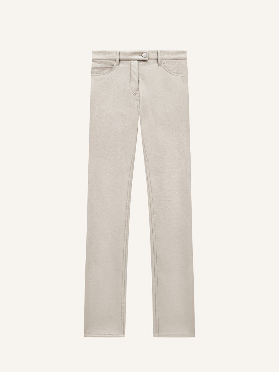 courrèges PANTALON RÉÉDITION 5 POCHES EN VINYLE