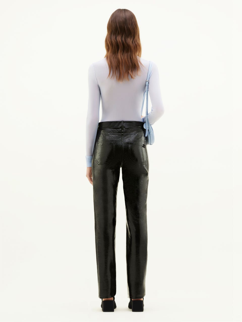 Courrèges PANTALON RÉÉDITION 5 POCHES EN VINYLE