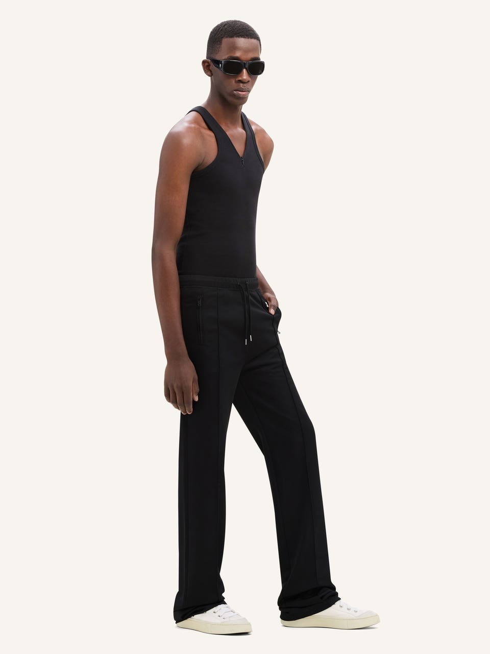 Courrèges PANTALON TRACKSUIT INTERLOCK