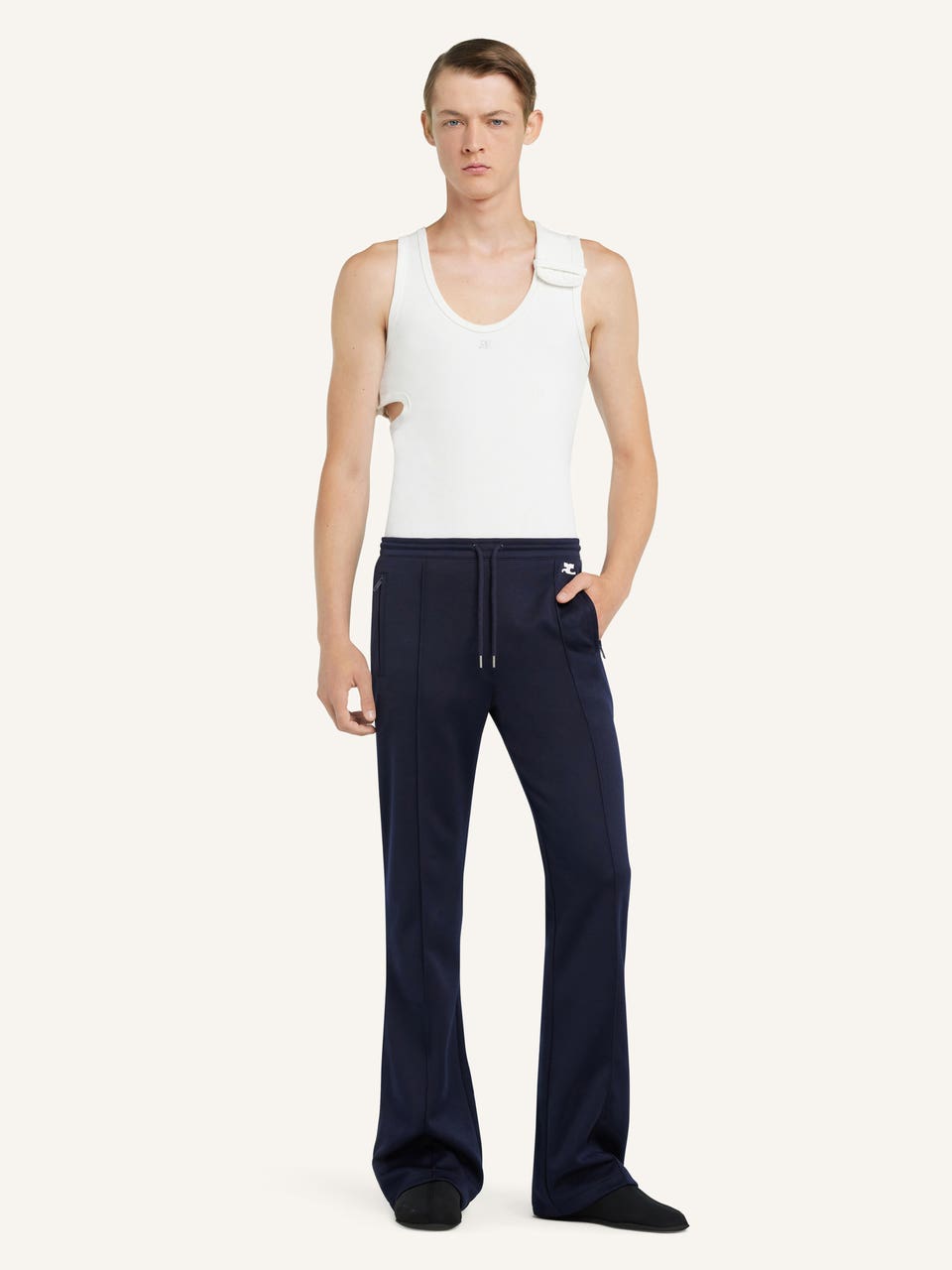 Courrèges PANTALON TRACKSUIT INTERLOCK