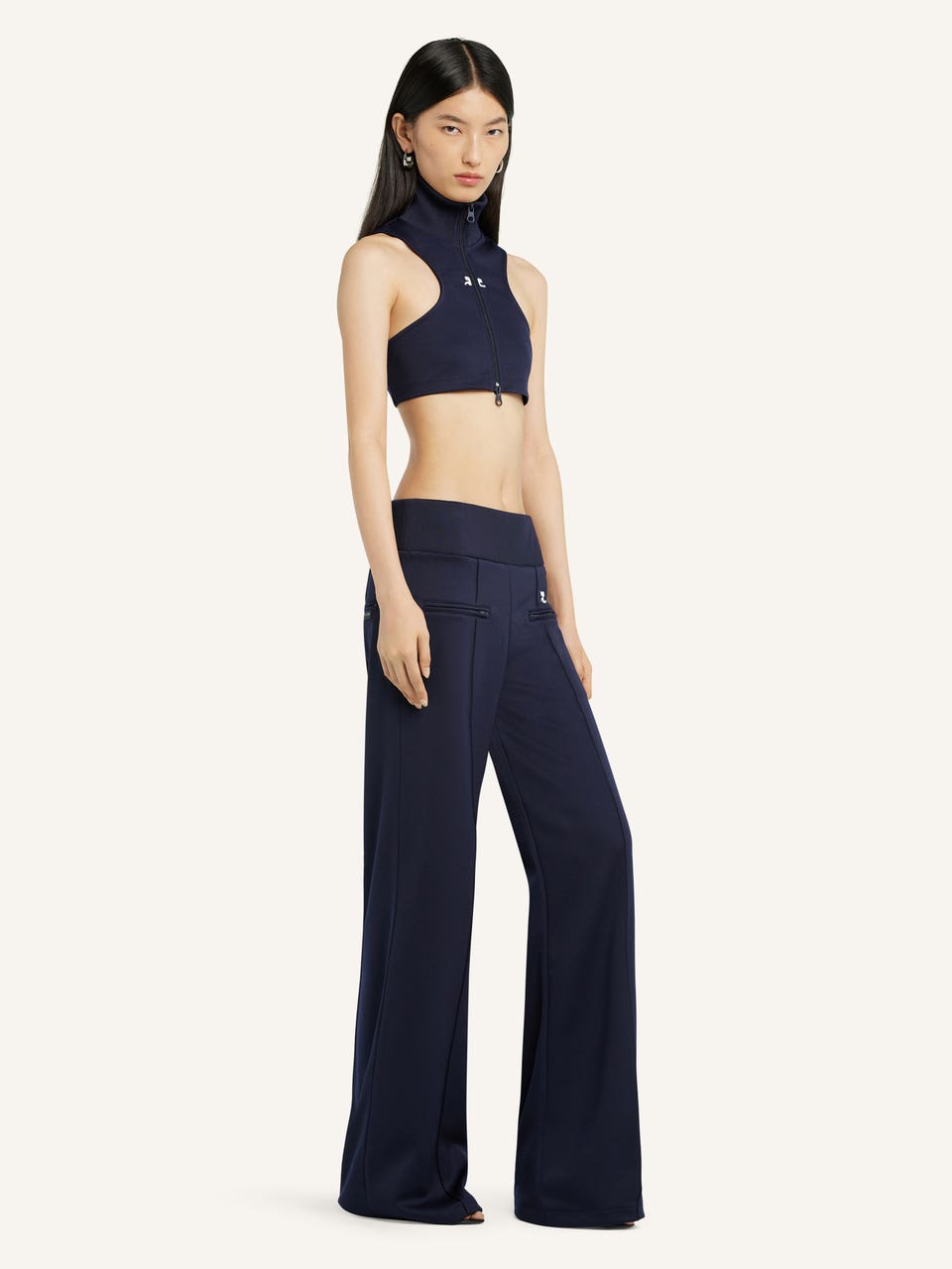 Courrèges PANTALON TRACKSUIT INTERLOCK