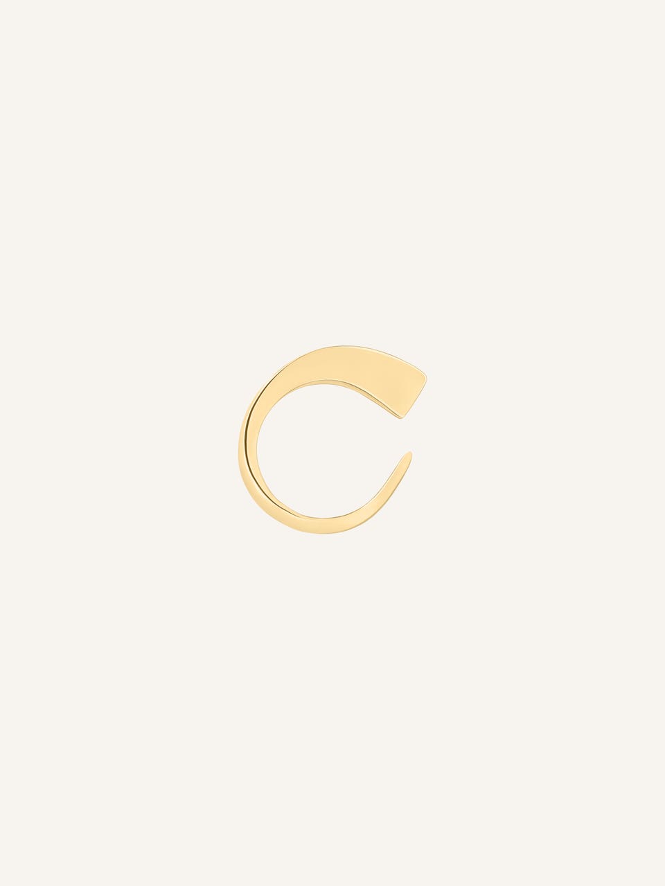 courrèges PETITE BAGUE ONE METAL