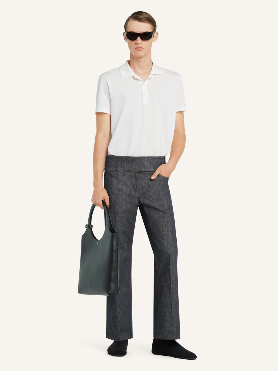 Courrèges POLO AC PIQUÉ