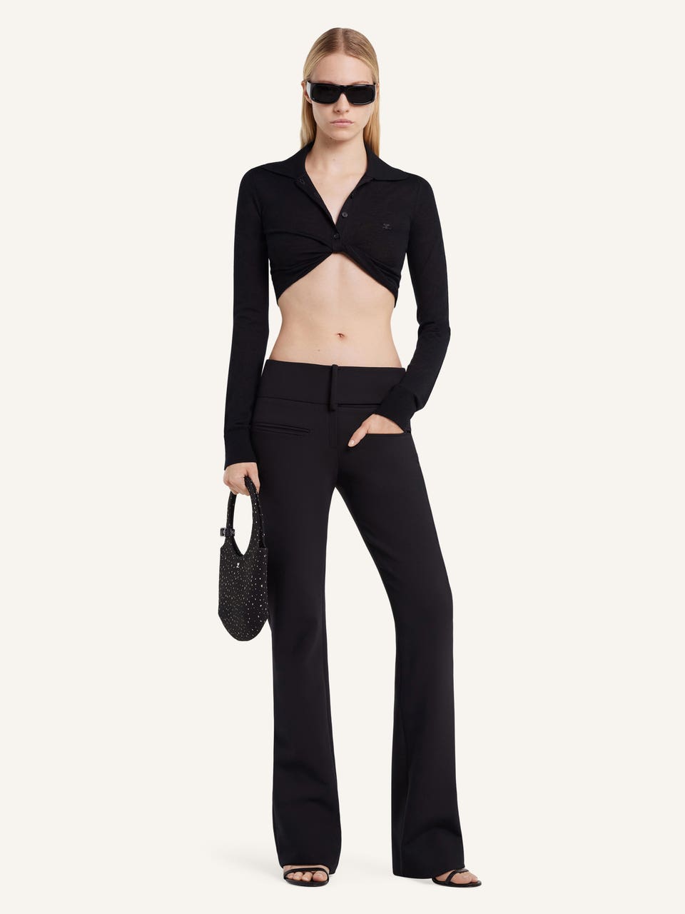 Courrèges POLO COURT TWIST
