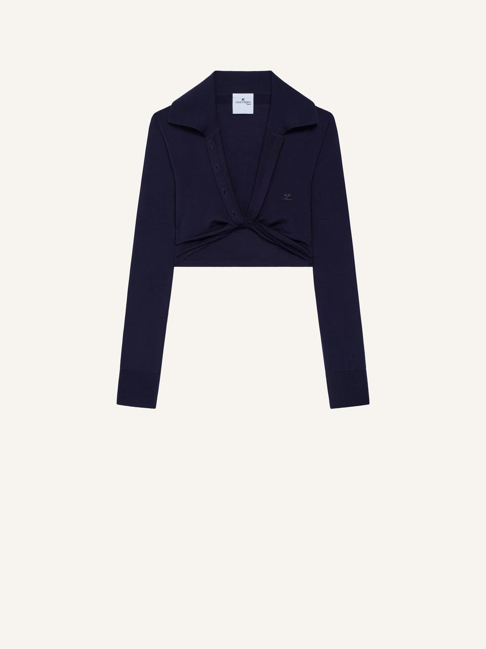 courrèges POLO COURT TWIST