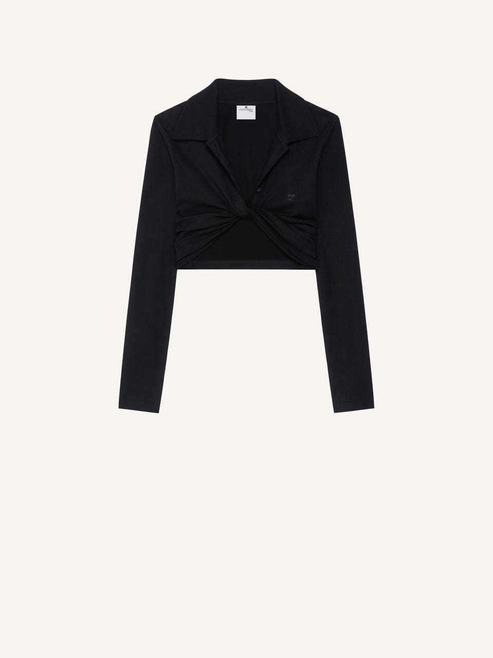 courrèges POLO COURT TWIST