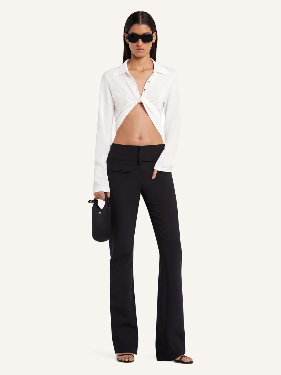 Courrèges POLO COURT TWIST