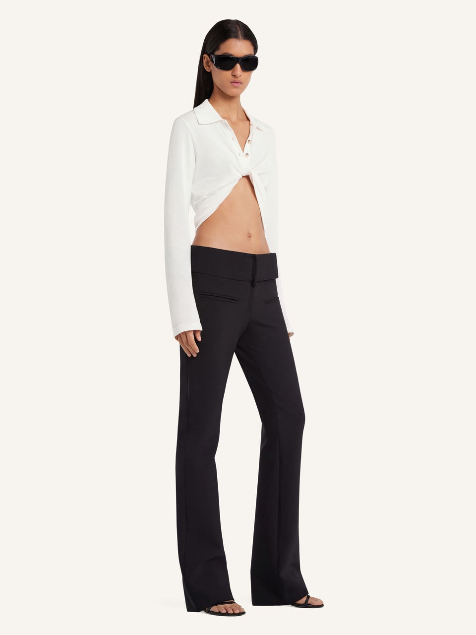 Courrèges POLO COURT TWIST