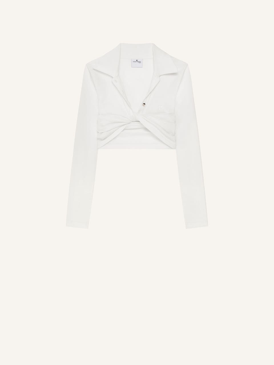 courrèges POLO COURT TWIST