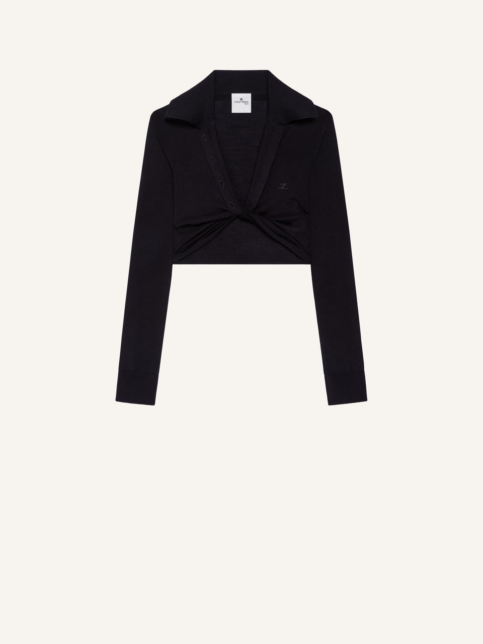 courrèges POLO COURT TWIST