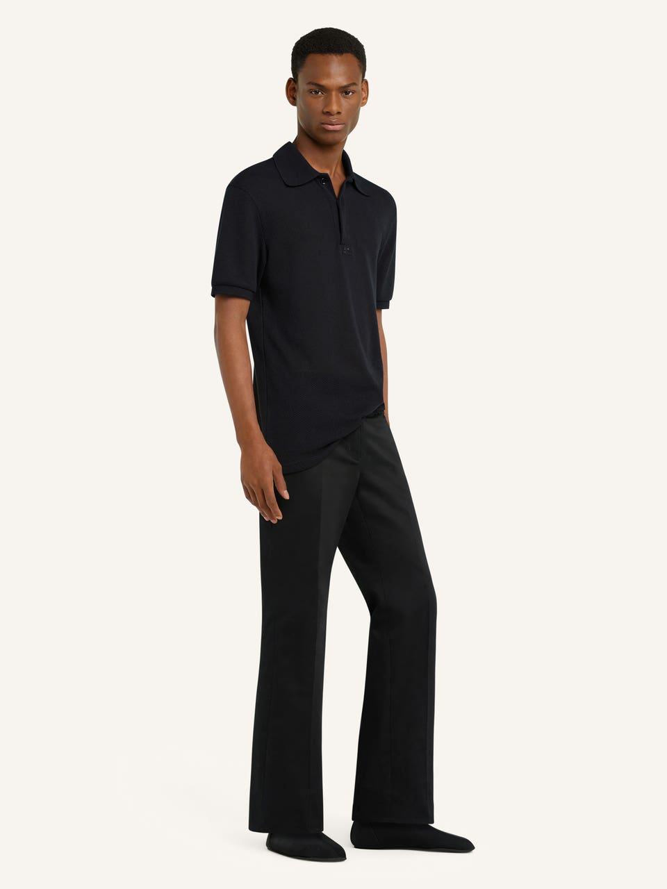 Courrèges POLO EN MESH