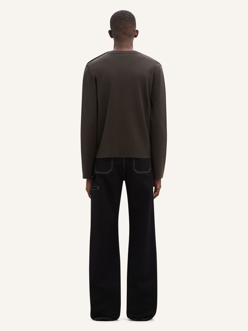 Courrèges PULL À BOUTONS-PRESSION