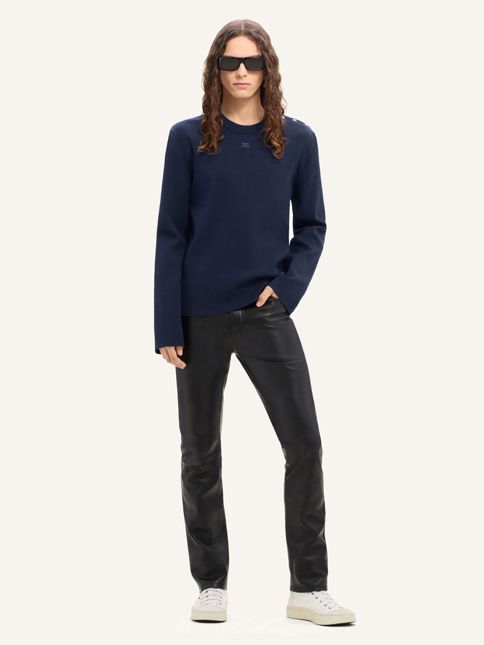 Courrèges PULL À BOUTONS-PRESSION