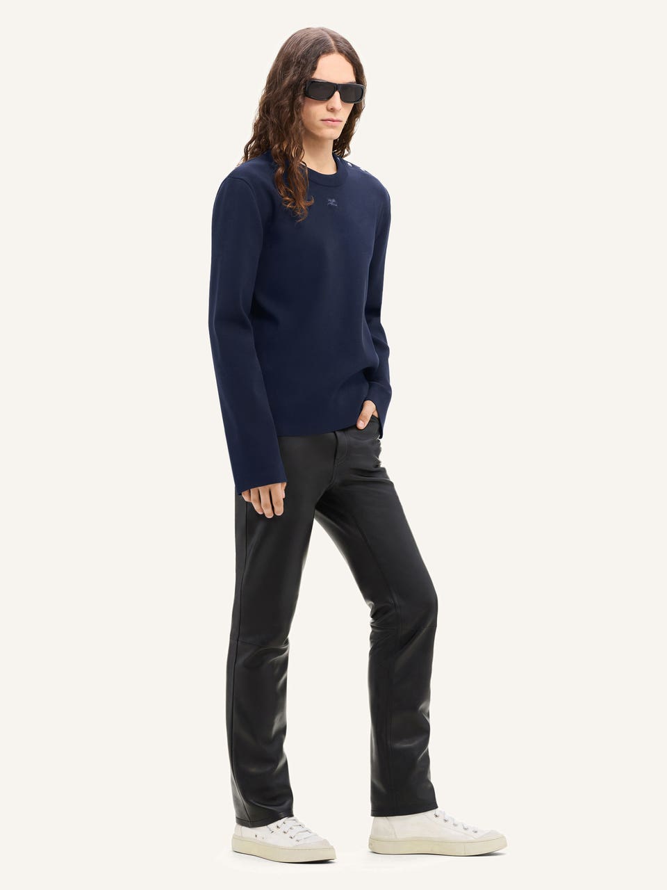 Courrèges PULL À BOUTONS-PRESSION