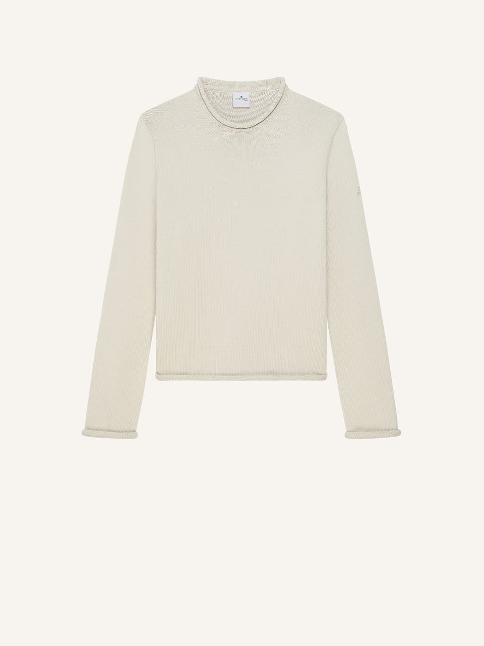 courrèges PULL CÔTELÉ