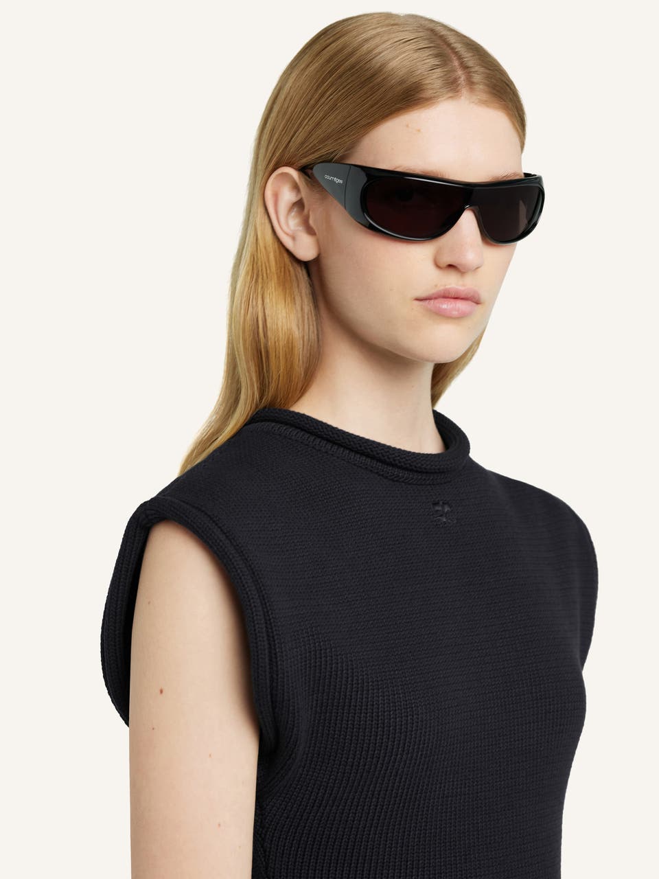 Courrèges PULL COURT SANS MANCHES