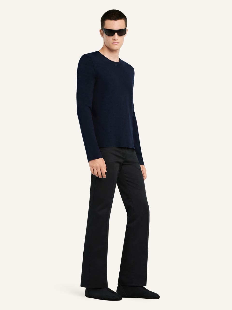 Courrèges PULL CUT-OUT EN MAILLE