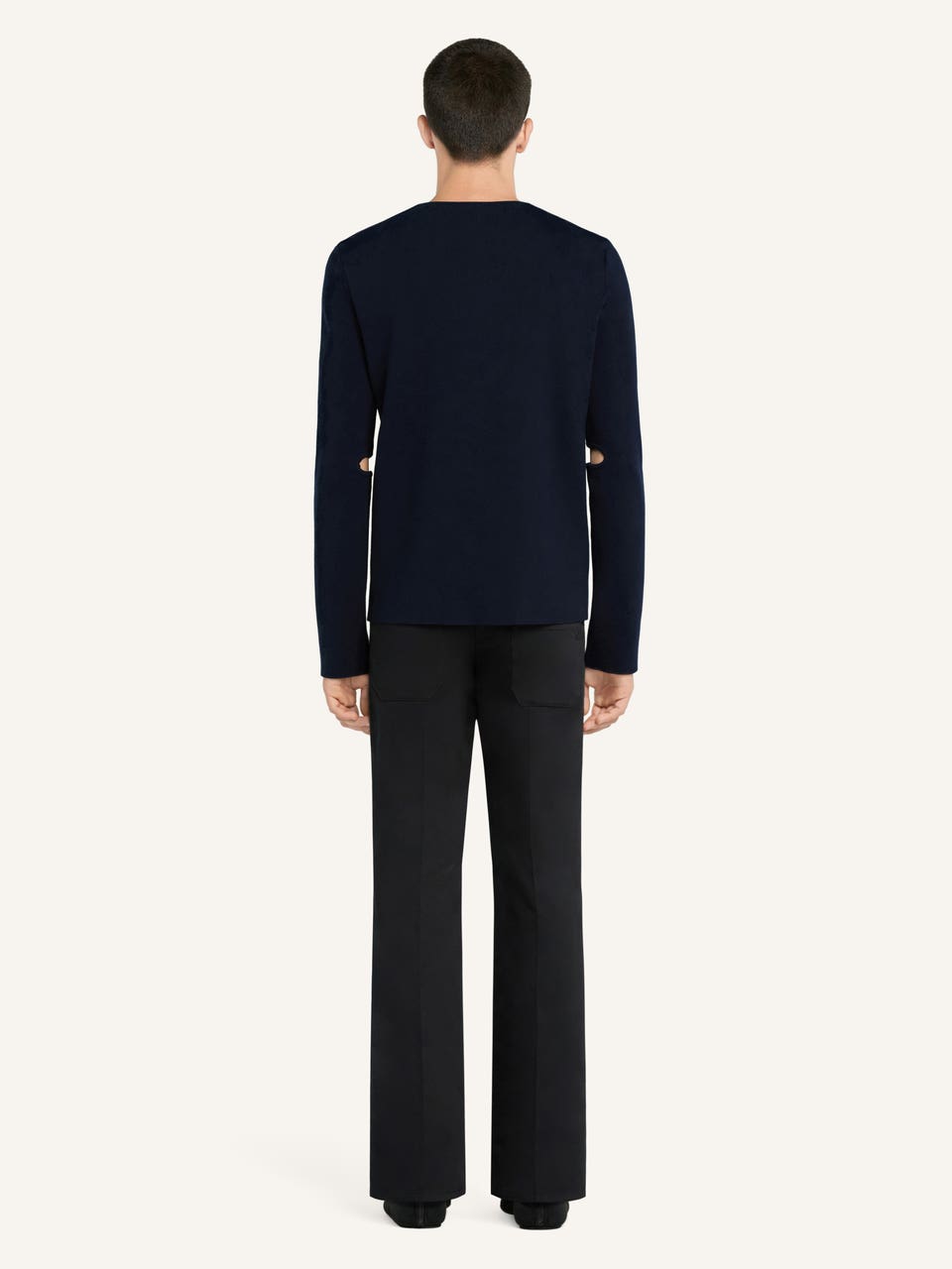 Courrèges PULL CUT-OUT EN MAILLE