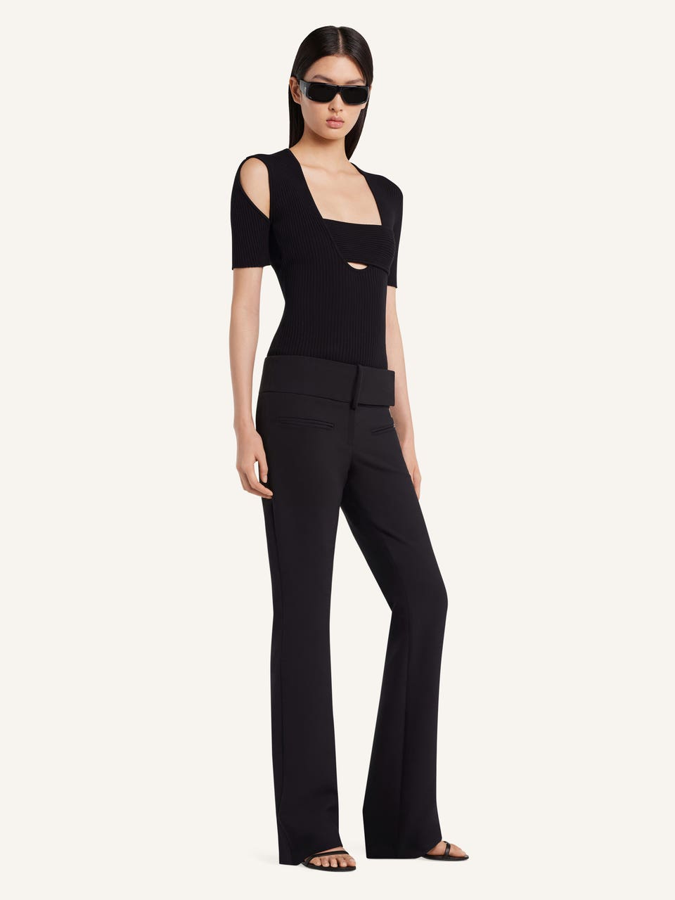 Courrèges PULL INFINI MANCHES COURTES