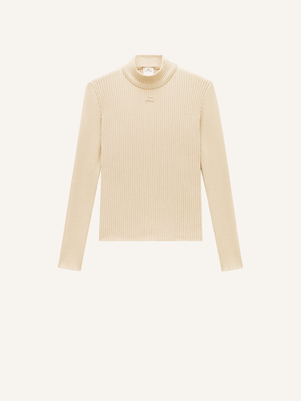 courrèges PULL RÉÉDITION COL MONTANT